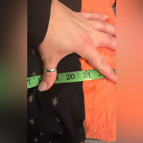 Old Navy Black snd Tan Sleeveless Swing Dress Size Medium Tall - Picture 10 of 11